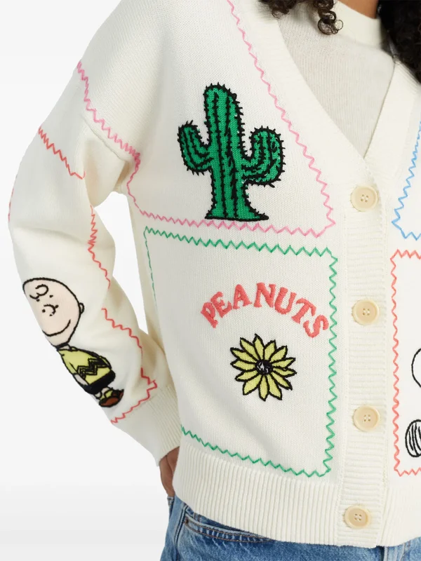 Peanuts Embroidered Cardigan additional