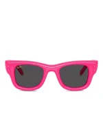 Pink Wayfarer-Style Sunglasses