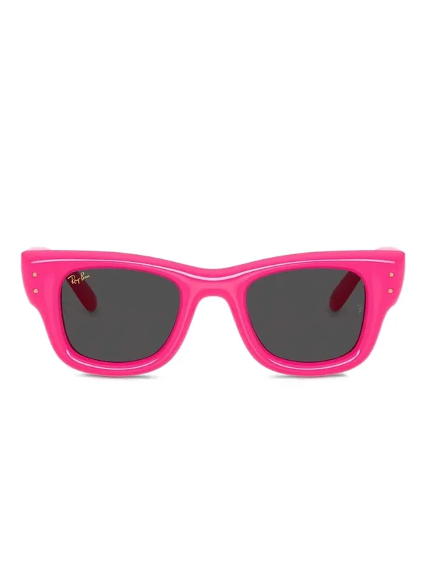 Pink Wayfarer-Style Sunglasses