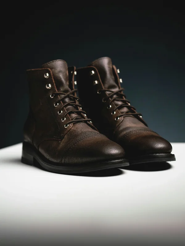 Classic Brown Leather Boots