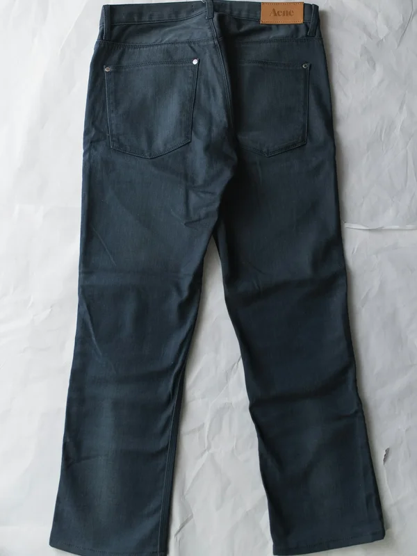 Acne Studios Dark Blue Slim-Fit Jeans