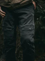 Men’s Tactical Cargo Pants – Black Utility Edition