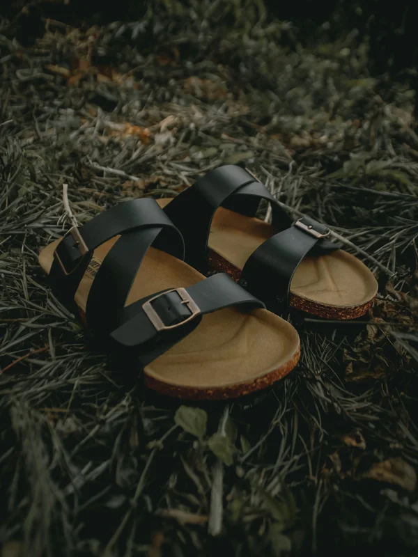 Double Buckle Sandals