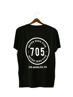 705 Los Angeles Graphic Tee – Black Edition